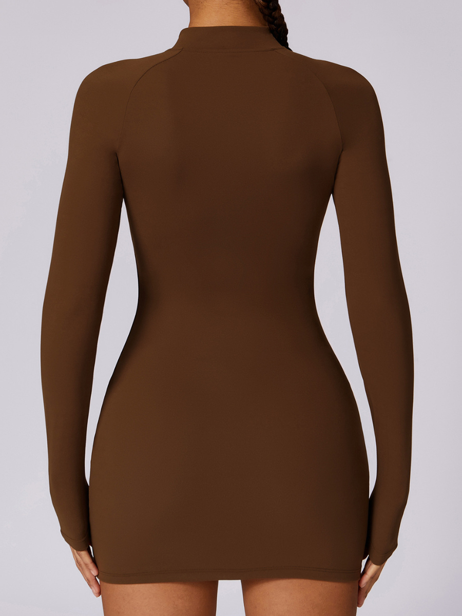 Vestido Feminino Esportivo Manga Longa Oslo