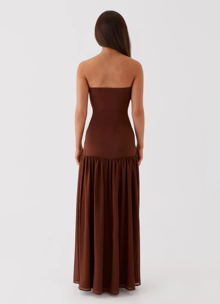 Vestido Longo Tomara que Caia Com Fenda Modern Eden