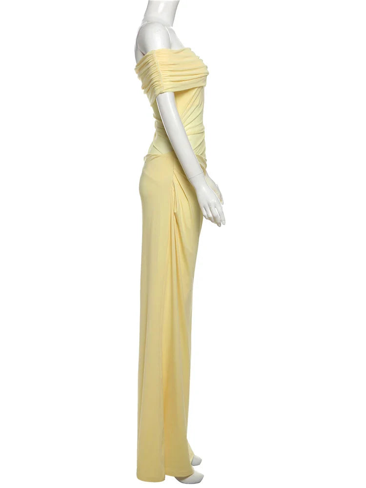 Vestido Longo Ombro a Ombro Modern Briella