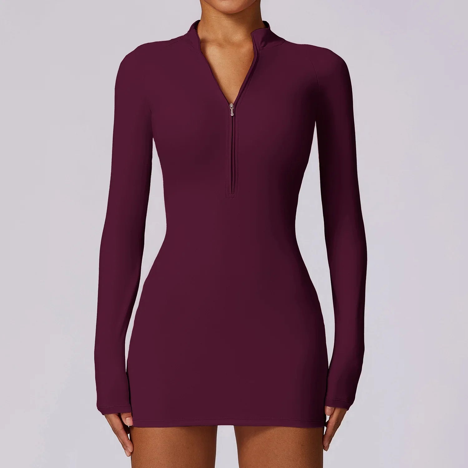 Vestido Feminino Esportivo Manga Longa Oslo