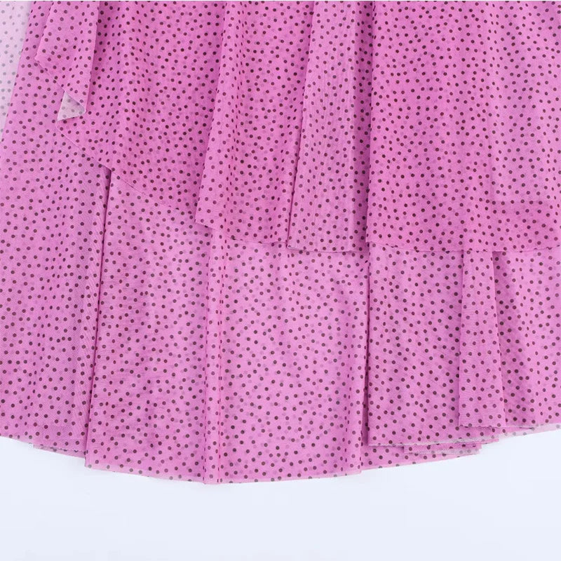 Vestido Longo sem Mangas com Babados Modern Millie