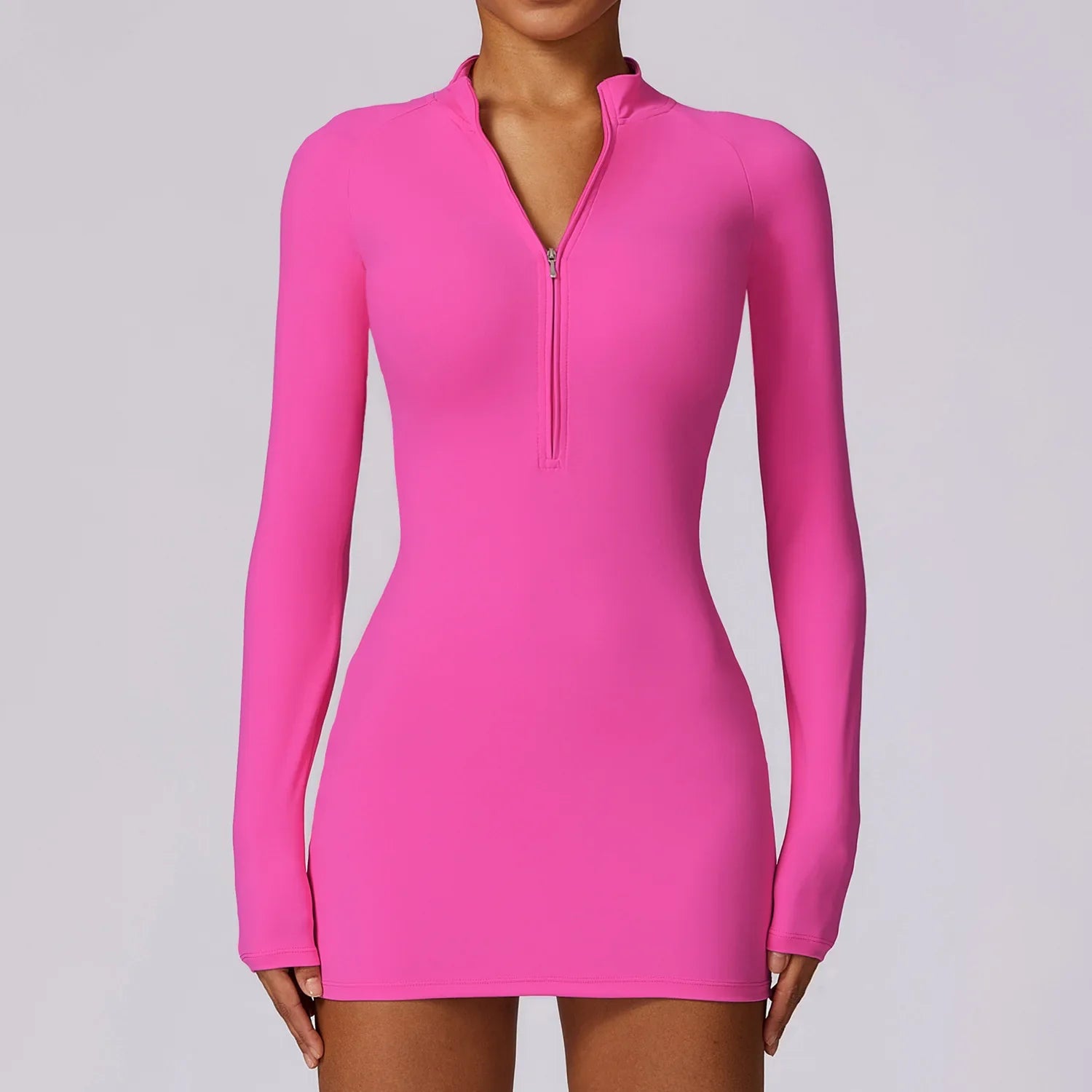 Vestido Feminino Esportivo Manga Longa Oslo