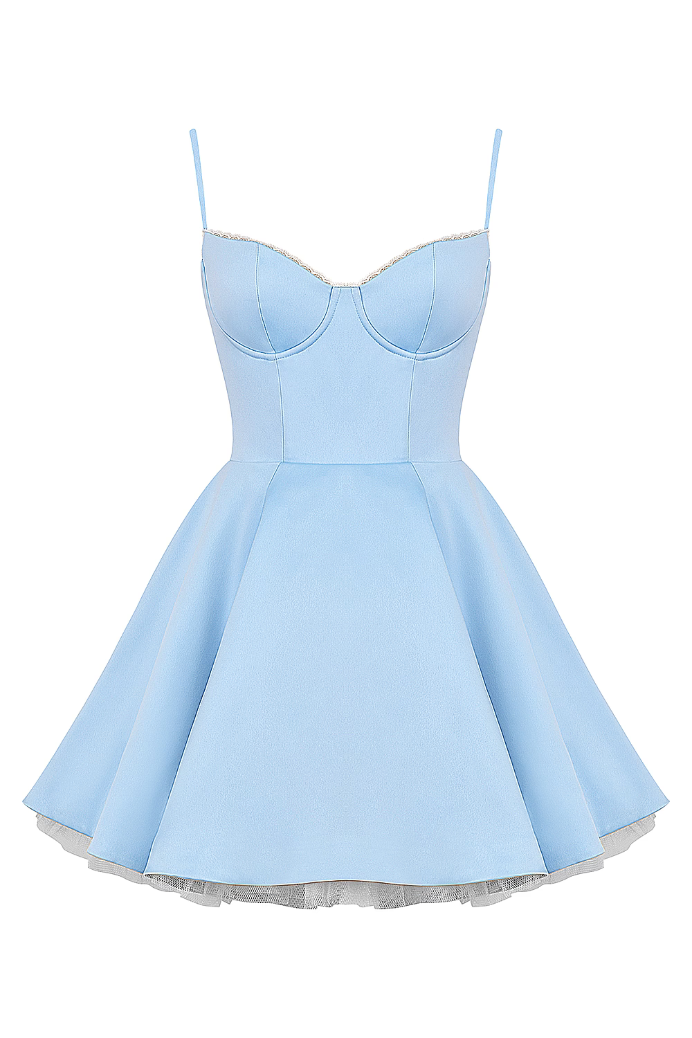 Vestido Curto com Forro Modern Chloe