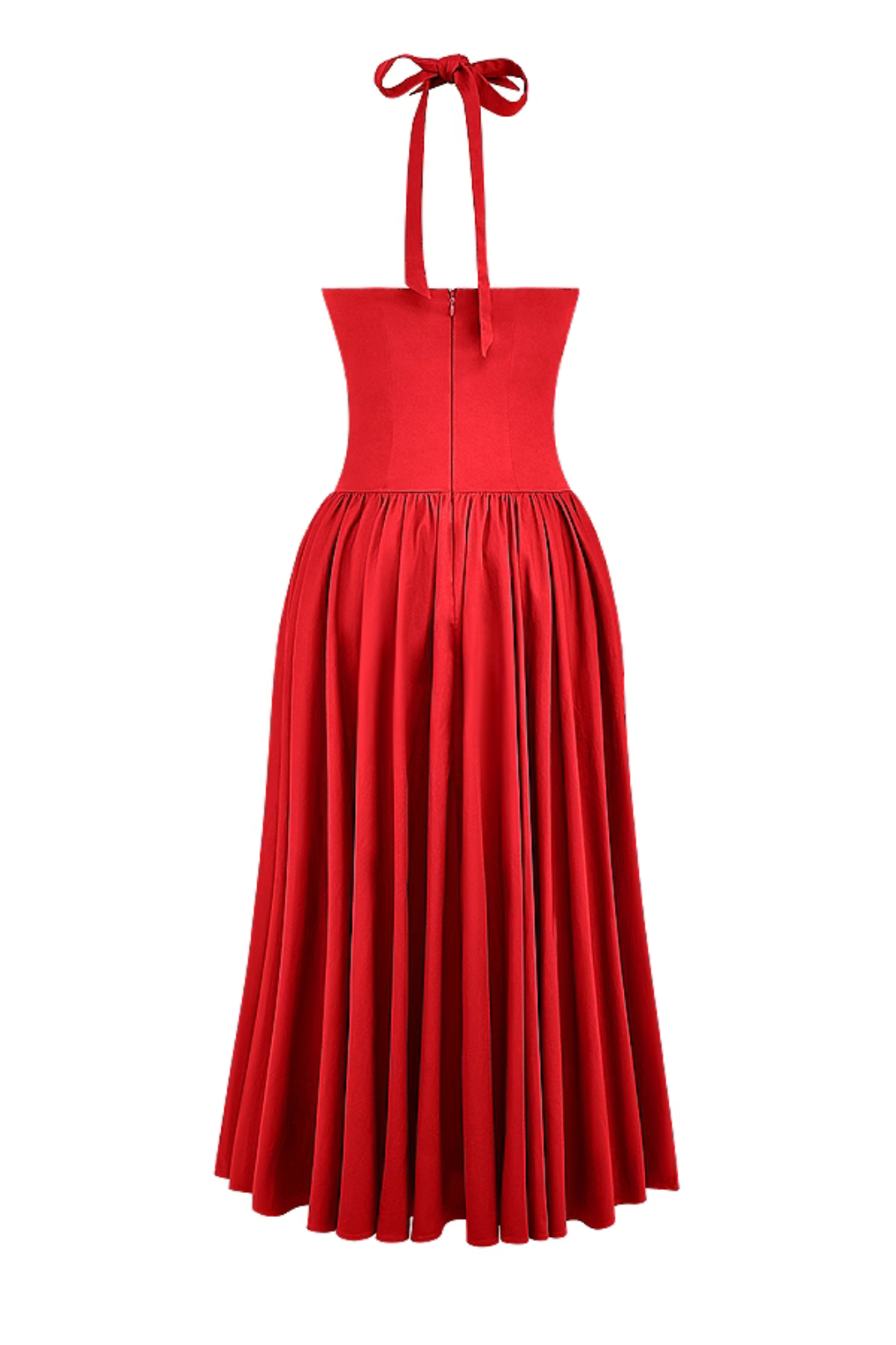 Vestido Midi Vermelho Modern Passione