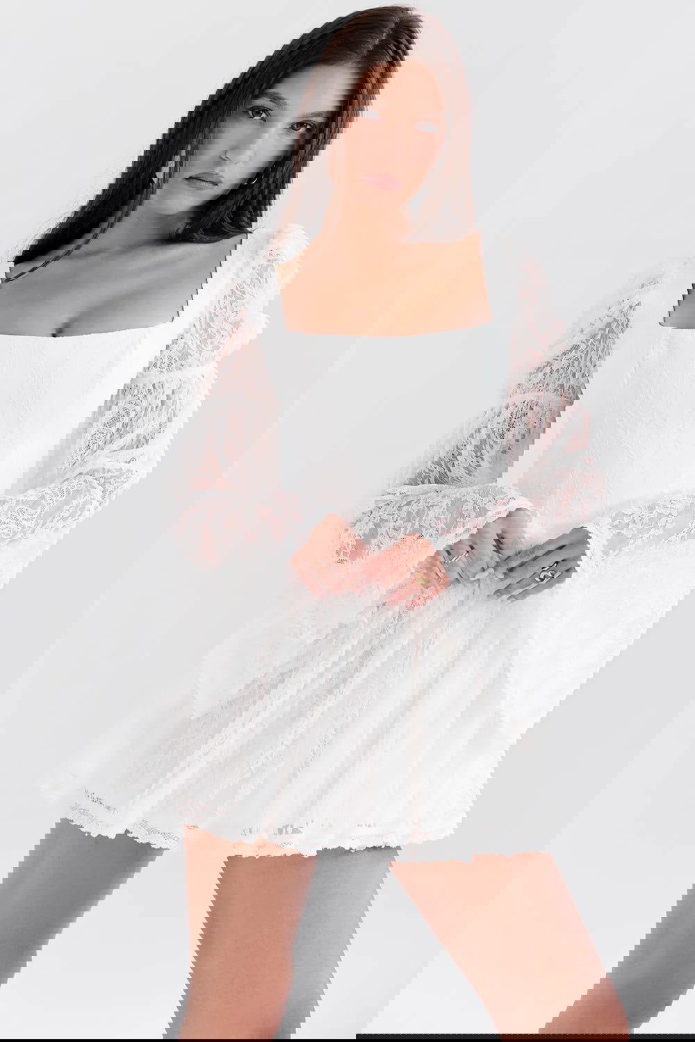 Vestido Curto Branco Modern Grace - GOLDEN ERA