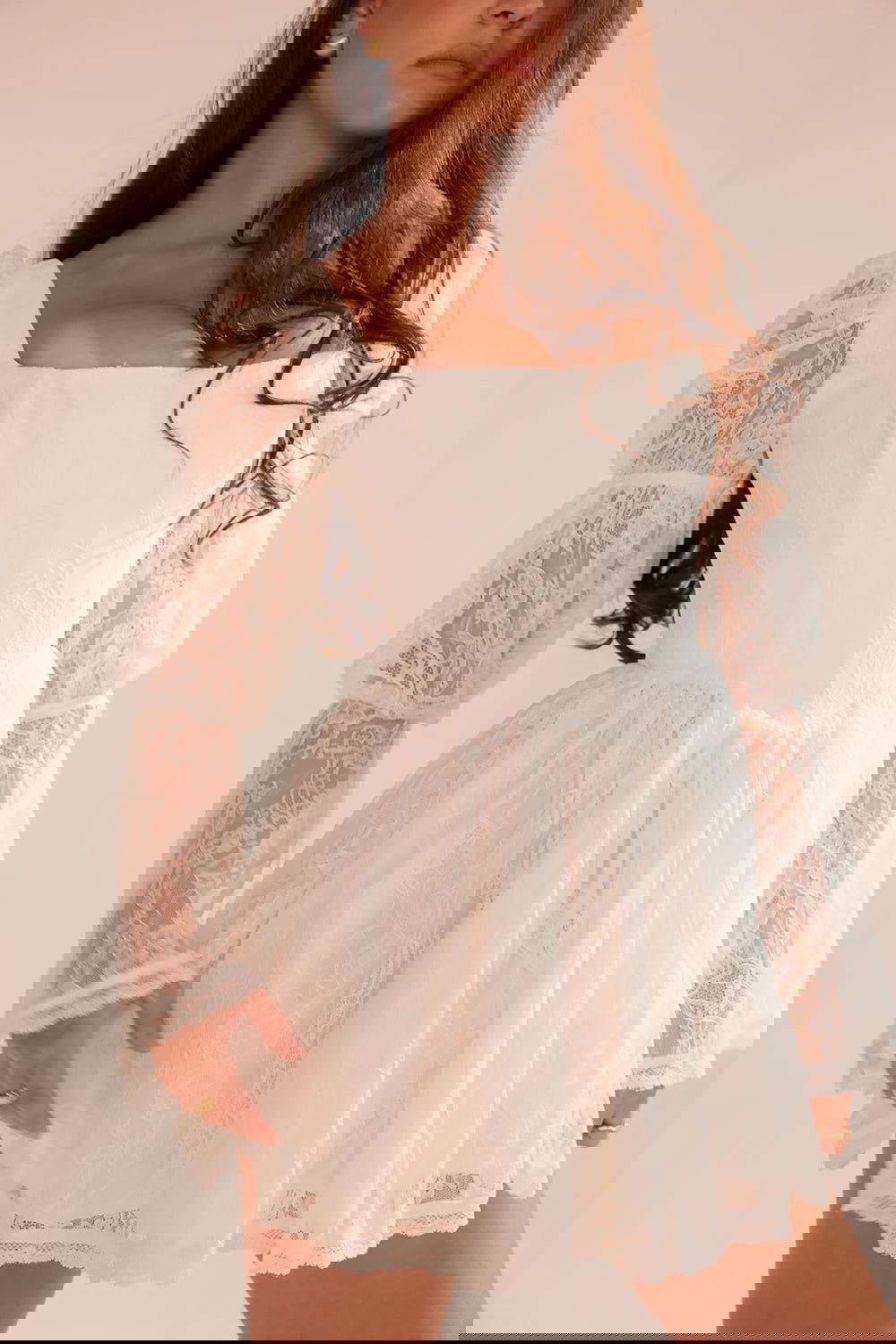 Vestido Curto Branco Modern Grace - GOLDEN ERA