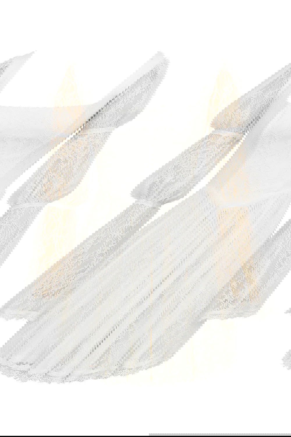 Vestido Curto Branco Modern Grace - GOLDEN ERA