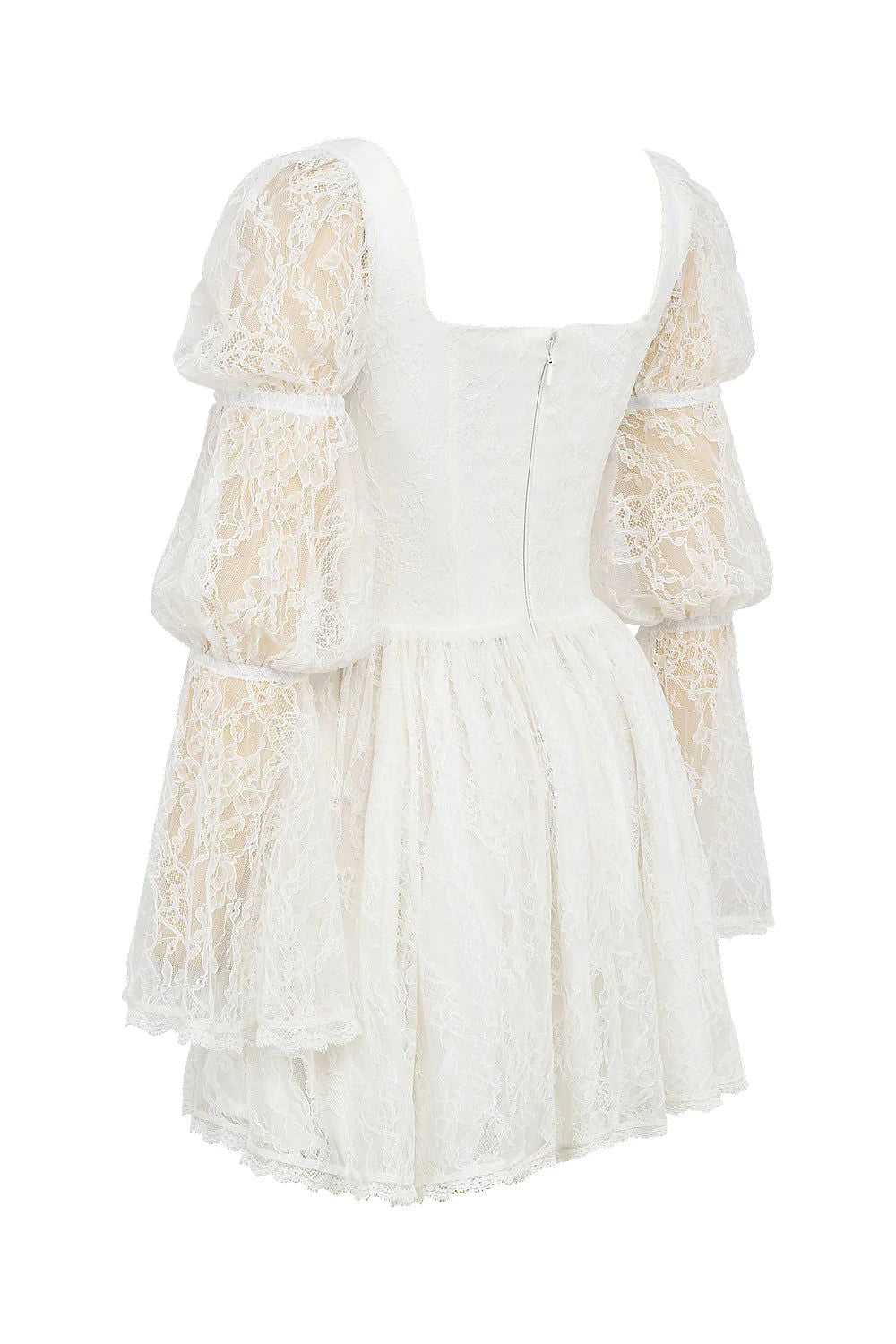 Vestido Curto Branco Modern Grace - GOLDEN ERA