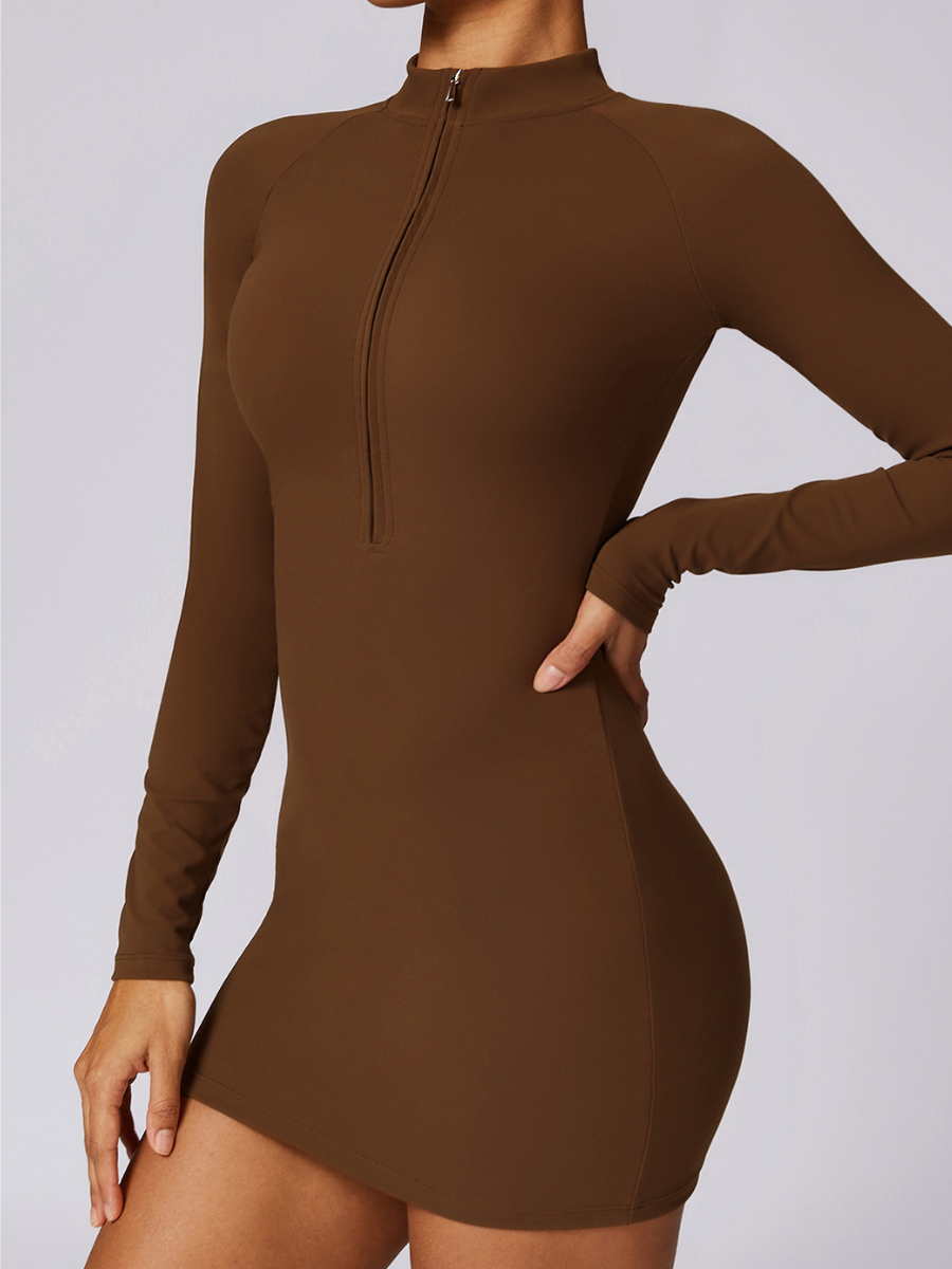 Vestido Feminino Esportivo Manga Longa Oslo