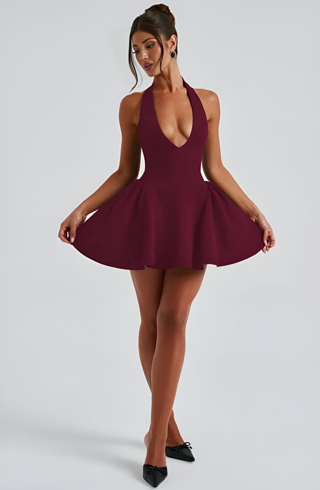 Vestido Curto Frente Único Modern Marcela