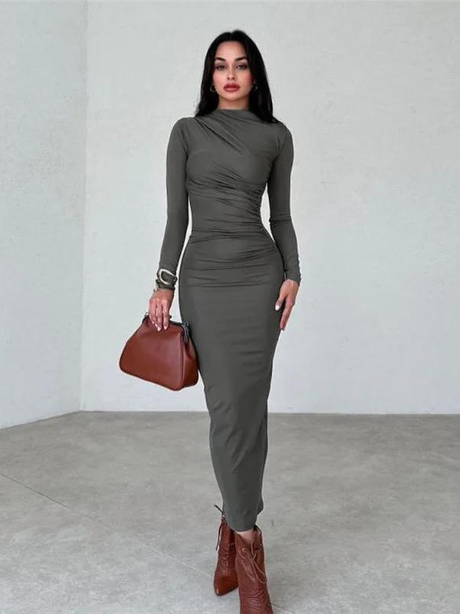 Vestido Drapeado Marluce