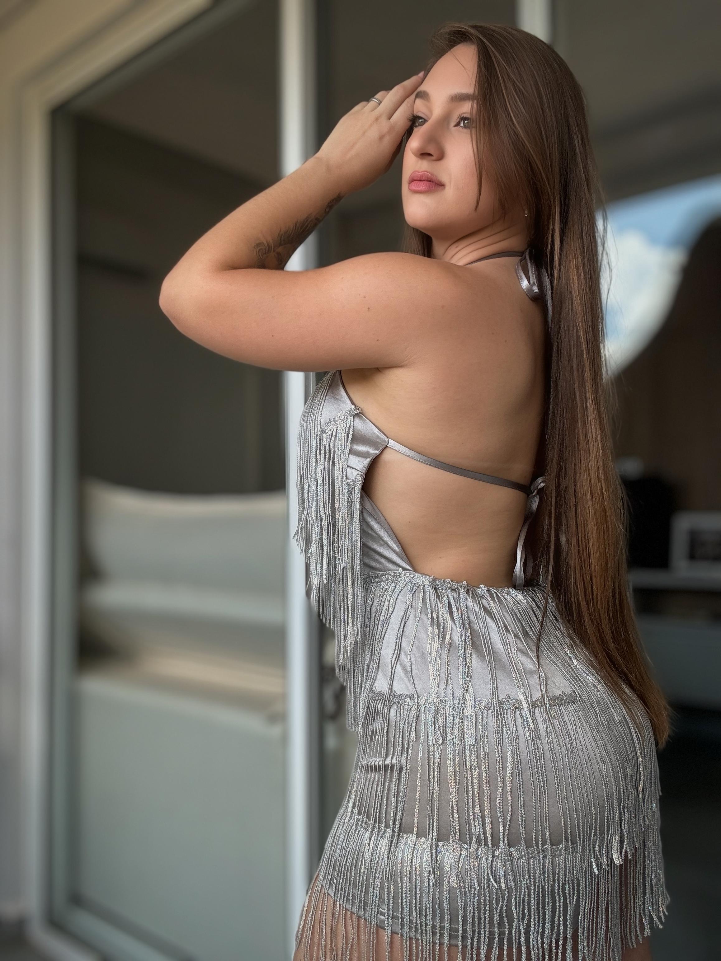 Macaquinho com Franjas e Brilho