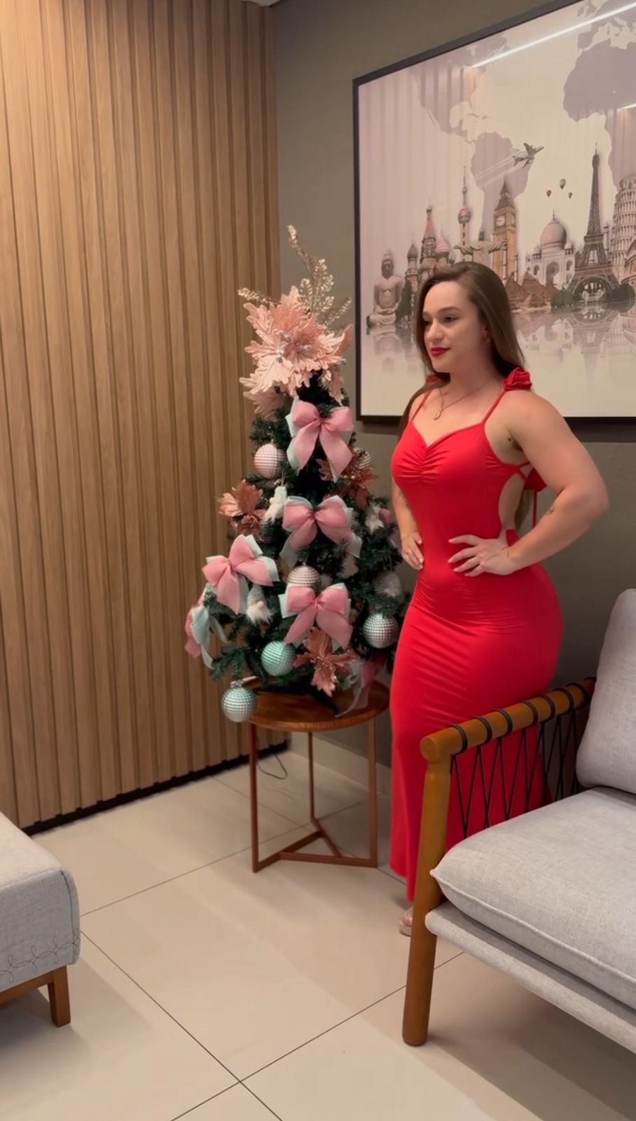 Vestido Longo Costas Aberta Rosalinda