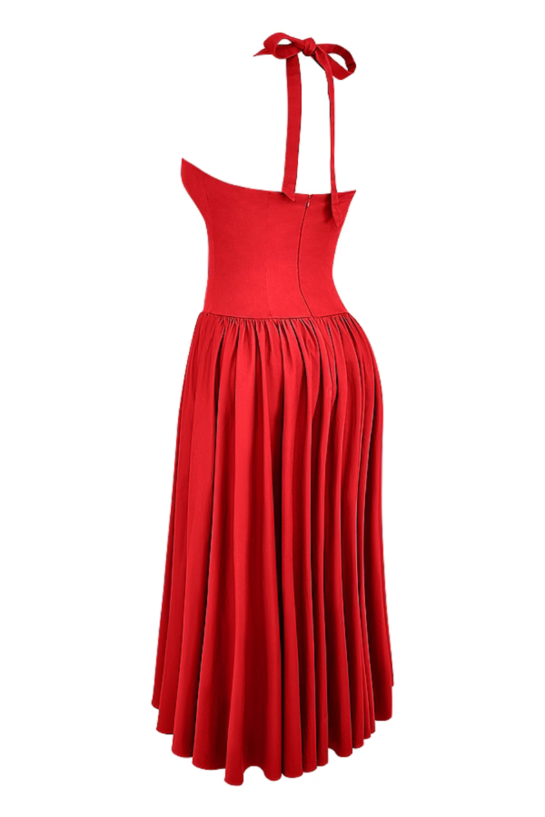 Vestido Midi Vermelho Modern Passione